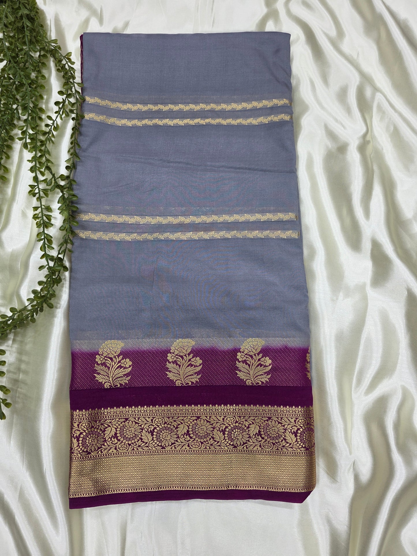 Semi Crepe Silk saree
