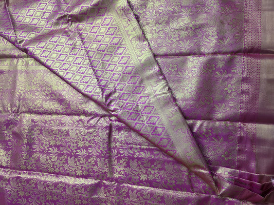 Semi Kanchi Silk Saree