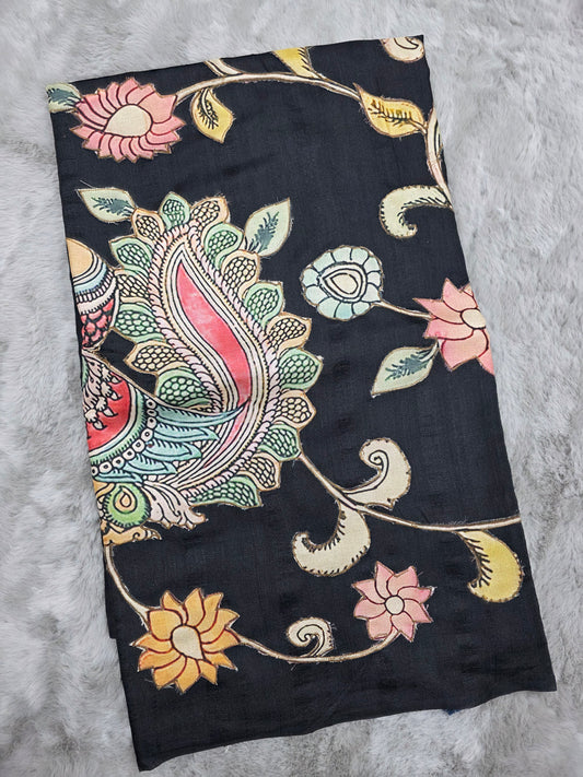 Kalamkari Dola silk