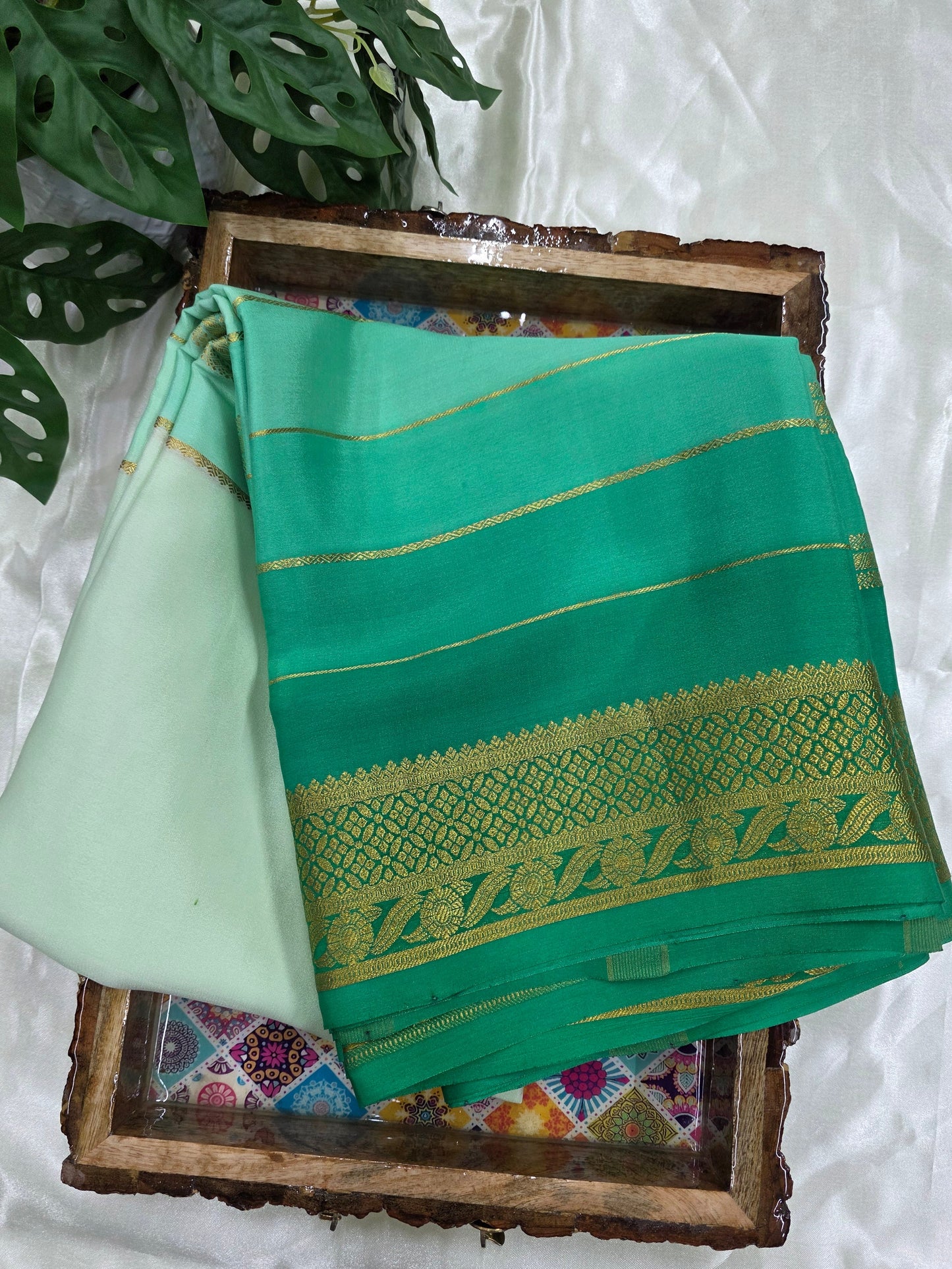 Pure Mysore Silk Saree