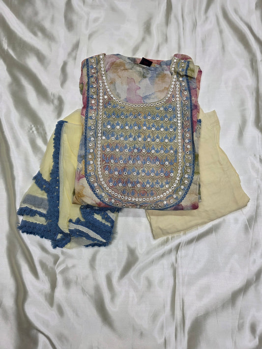 Designer Rayon 3pc Set