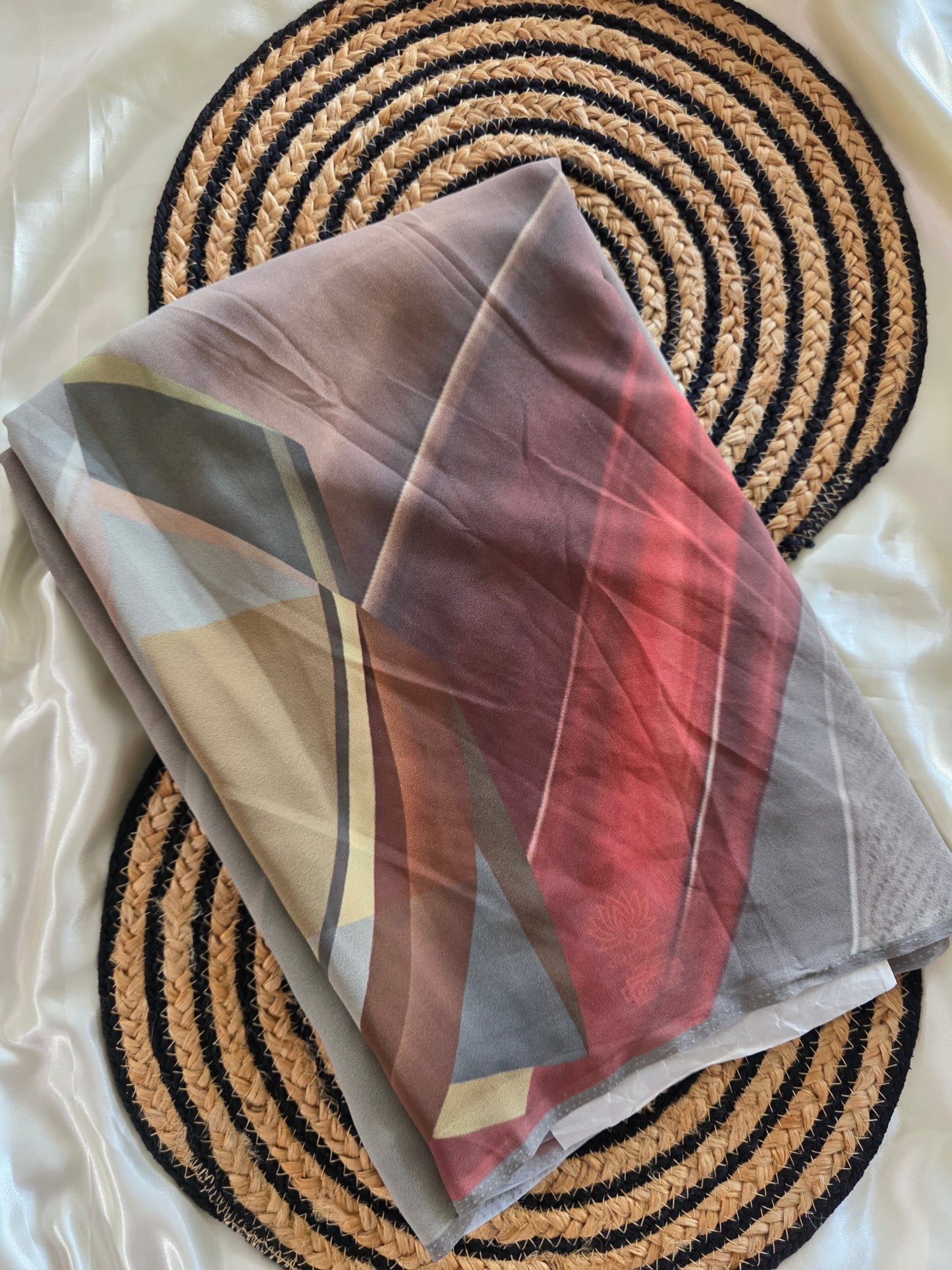 Chiffon Crepe Saree