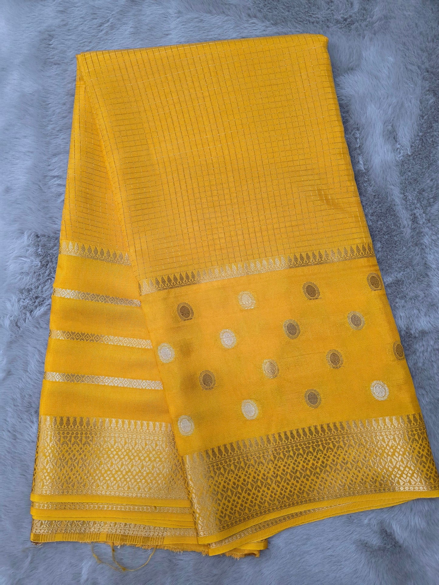 Premium Crepe Mysore Silk Saree