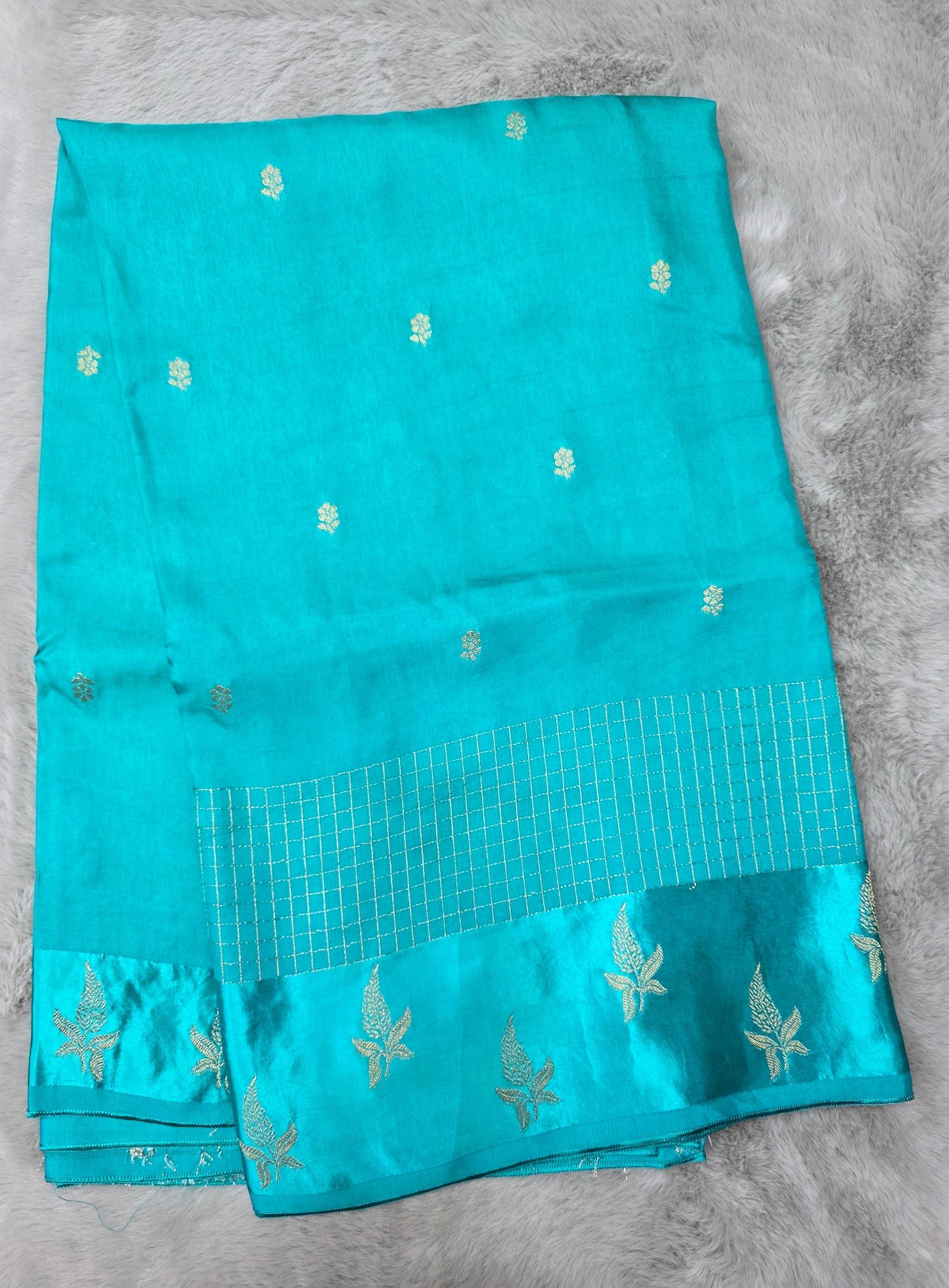 Semi crepe Saree