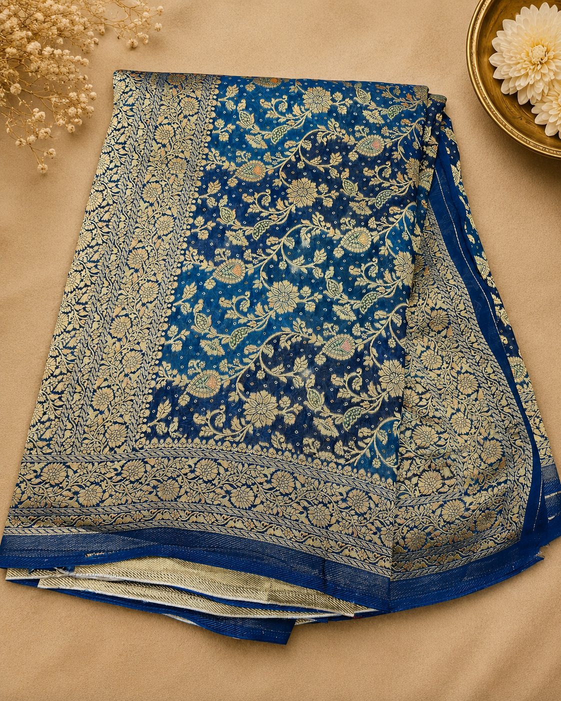Pure Georgette Banaras