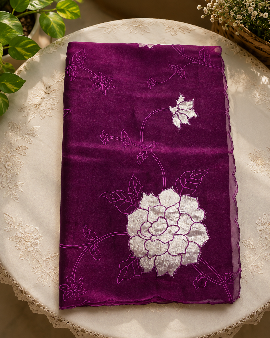 Organza Party wear Saree