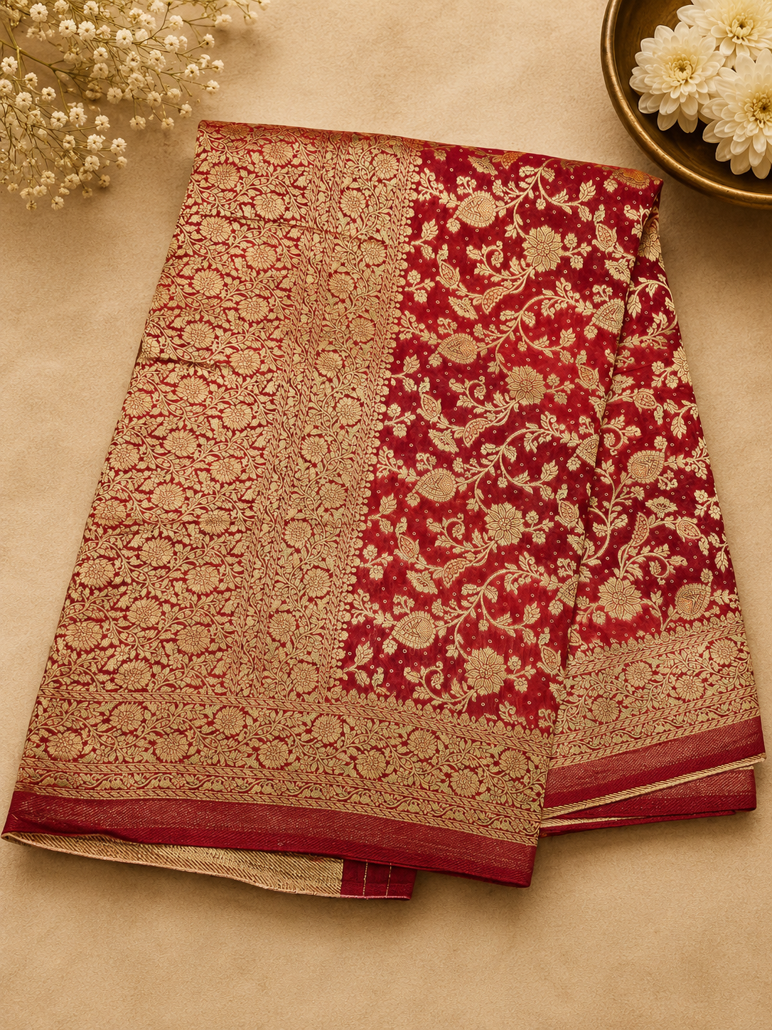 Pure Georgette Banaras