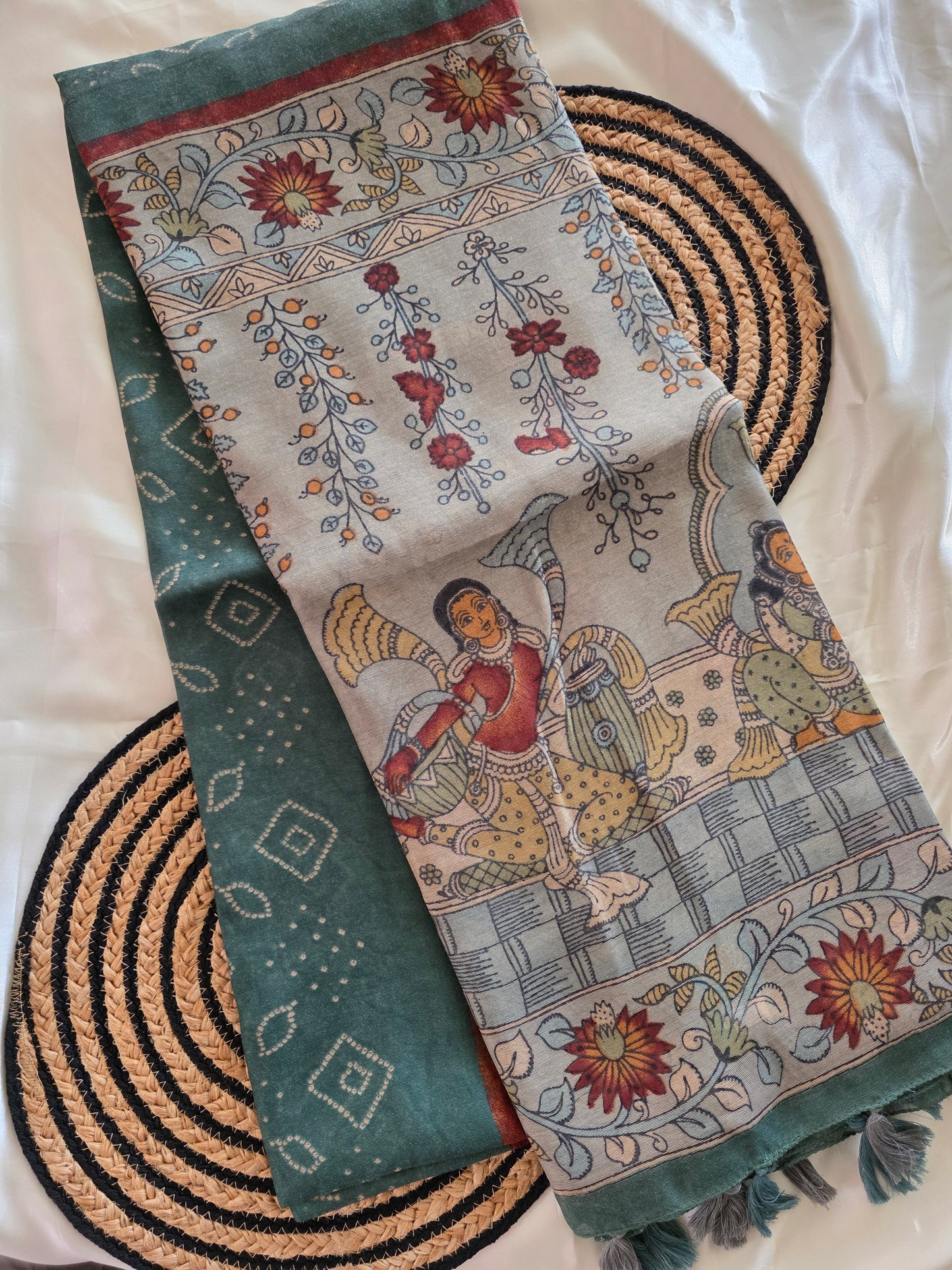 Lenin cotton saree