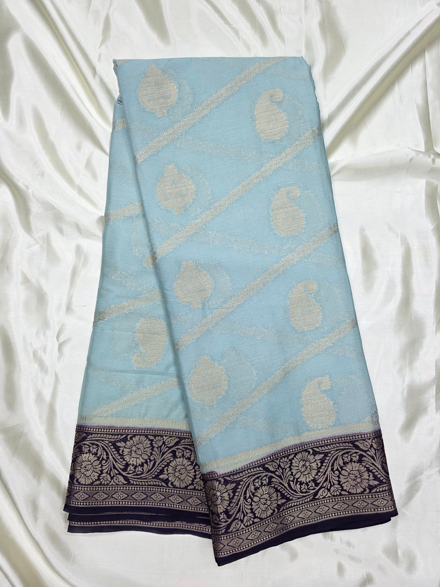Semi Georgette Saree