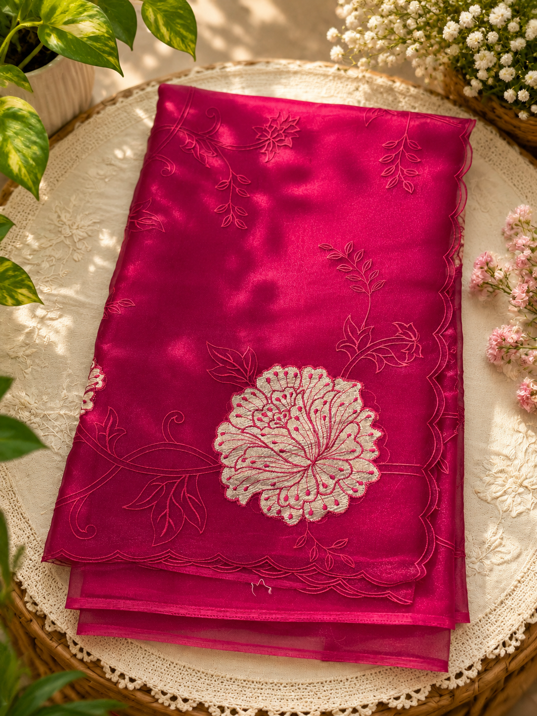 Organza Saree