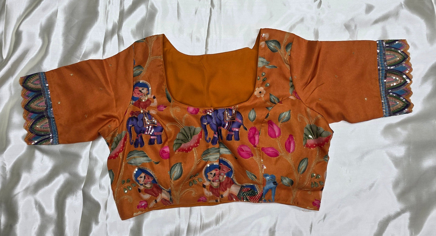 Crepe Sequence Blouses