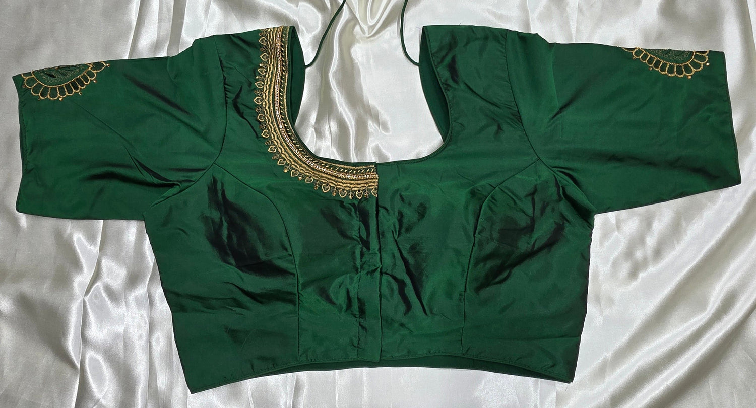 Ready Raw Silk Work Blouse