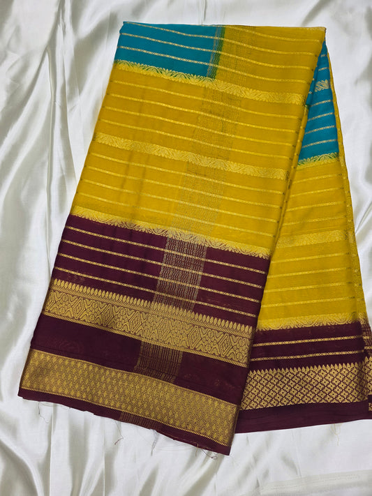 Semi Crepe Silk saree