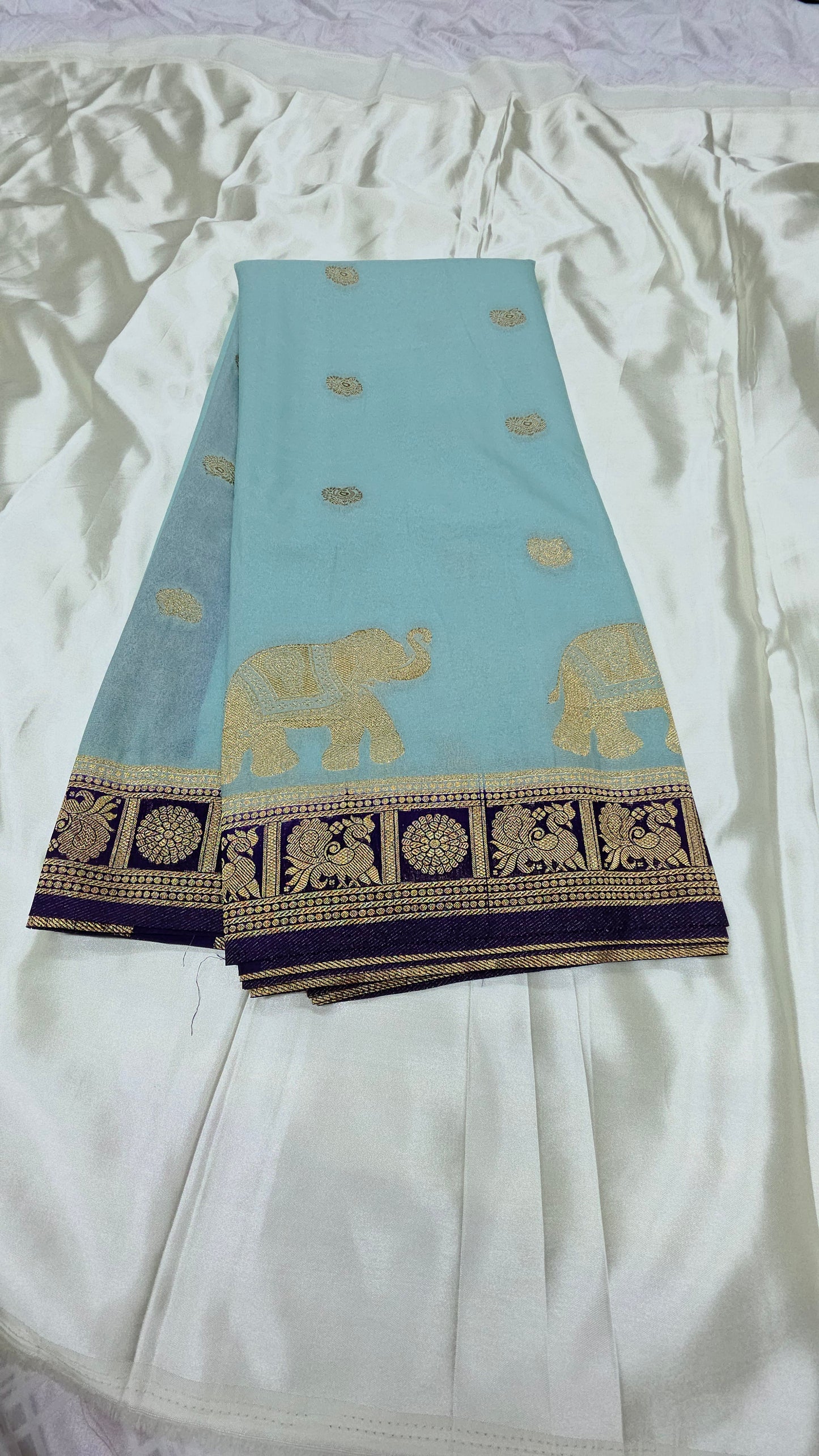 Semi Georgette saree