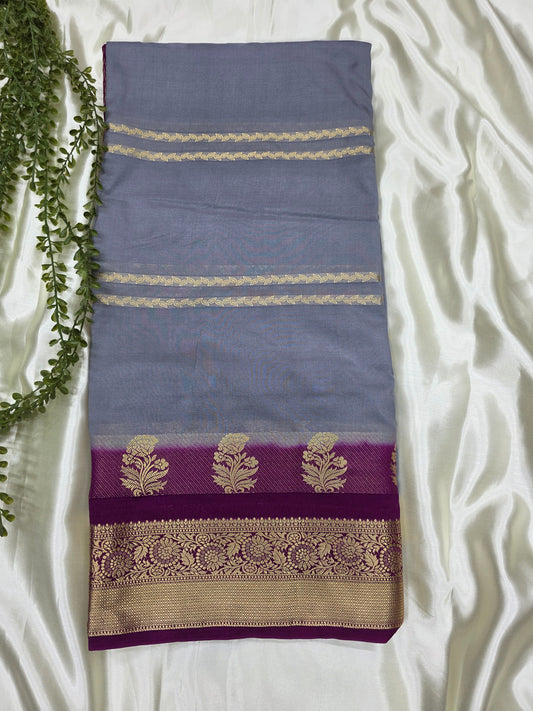 Semi Crepe Silk saree