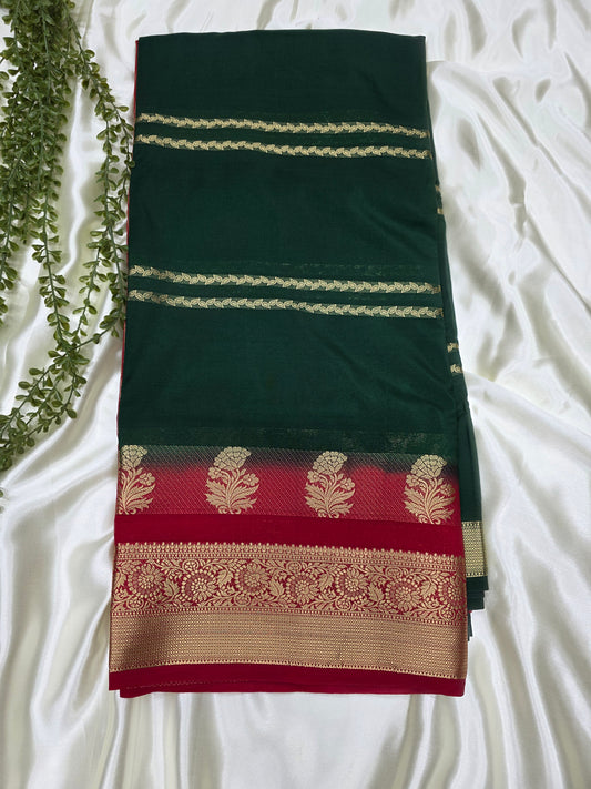 Semi Crepe Silk saree