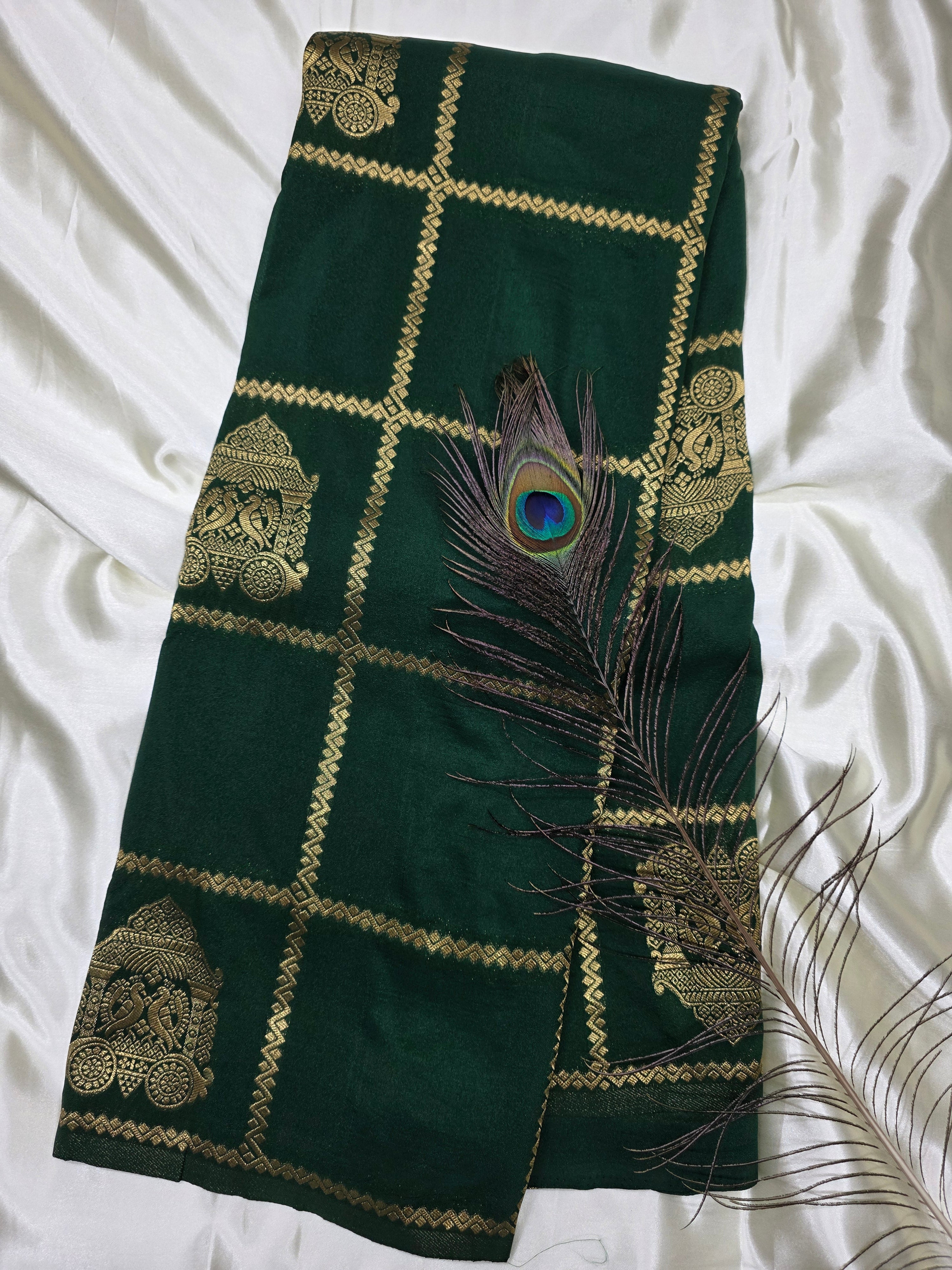 Pure Georgette Saree