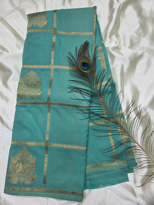 Pure Georgette Saree