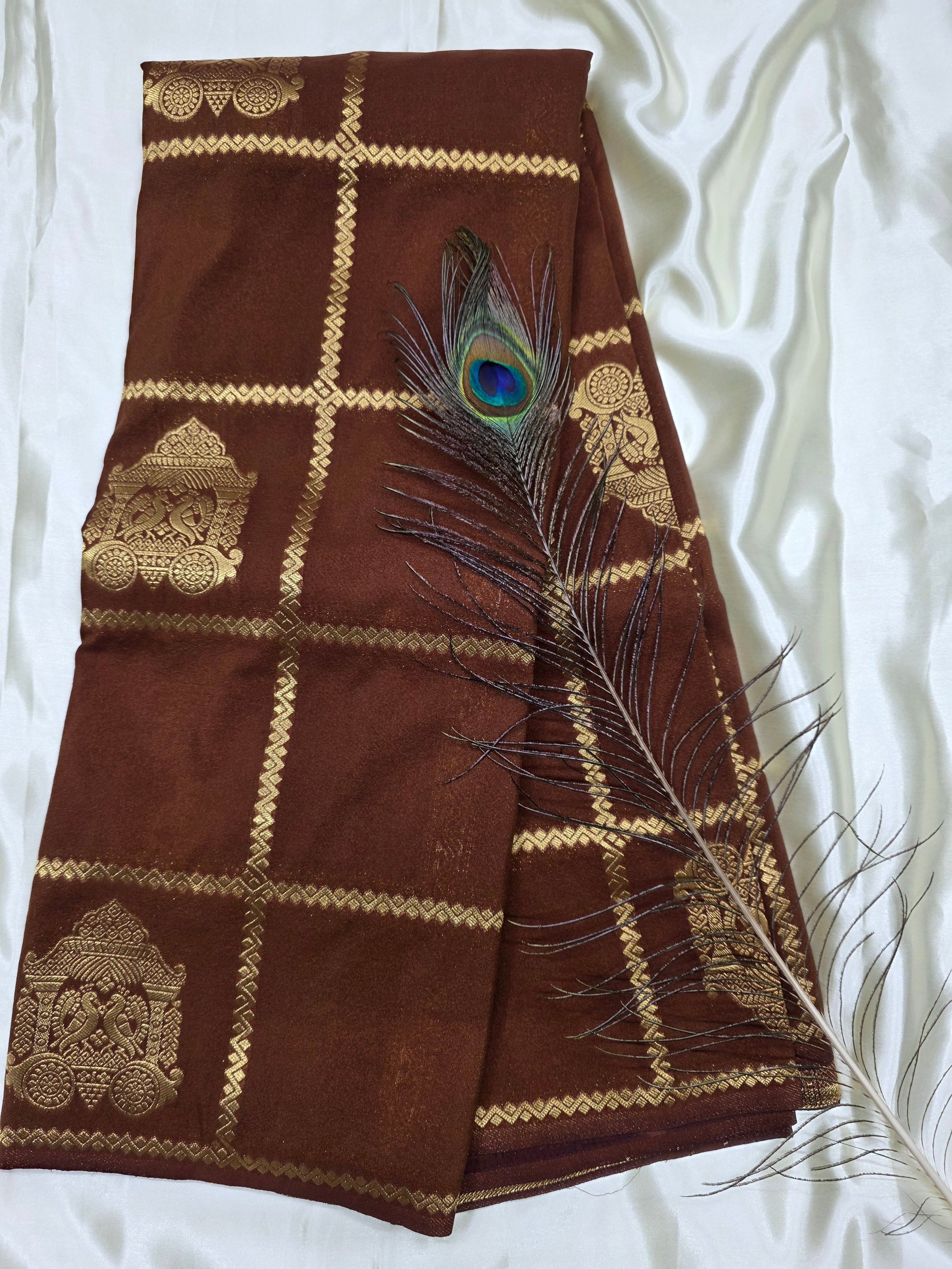 Pure Georgette Saree