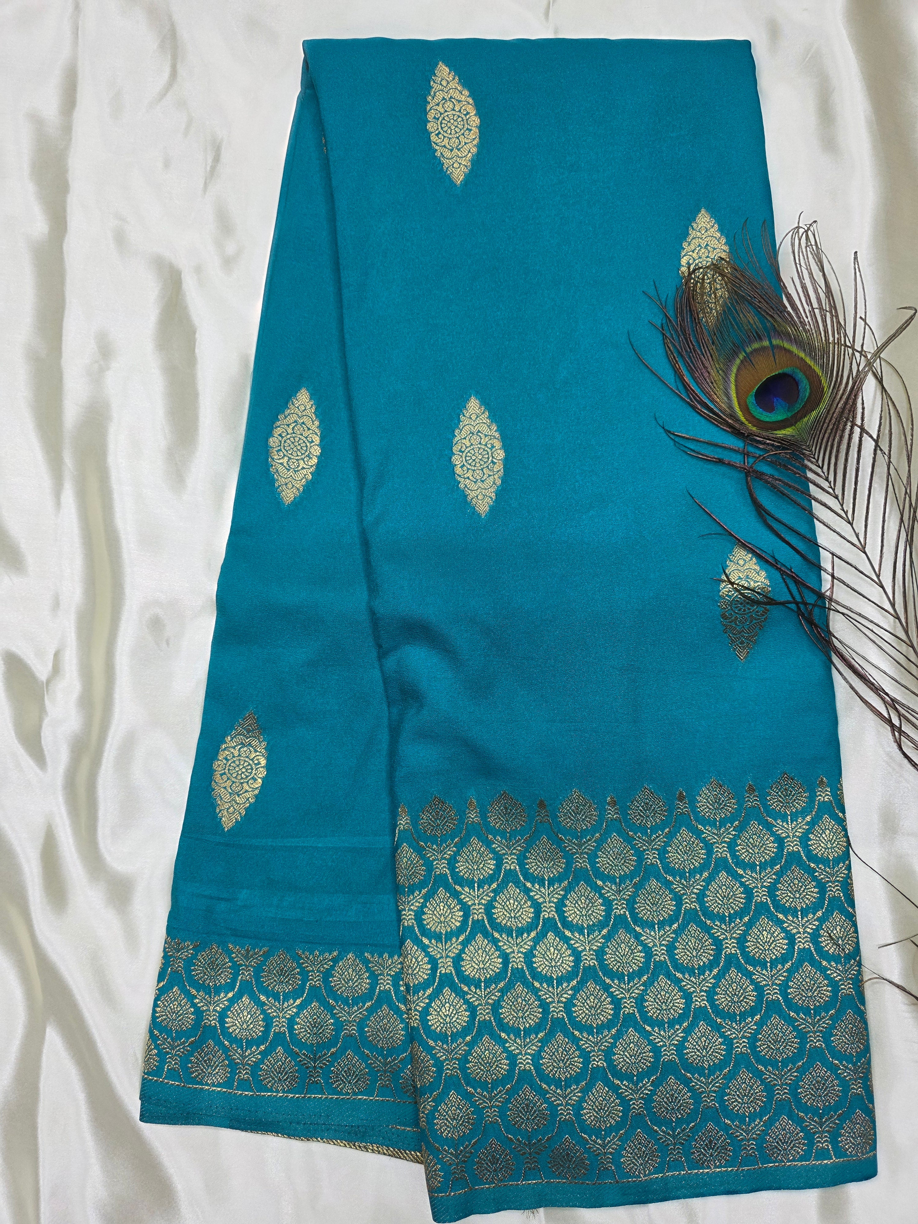 Pure Georgette Saree