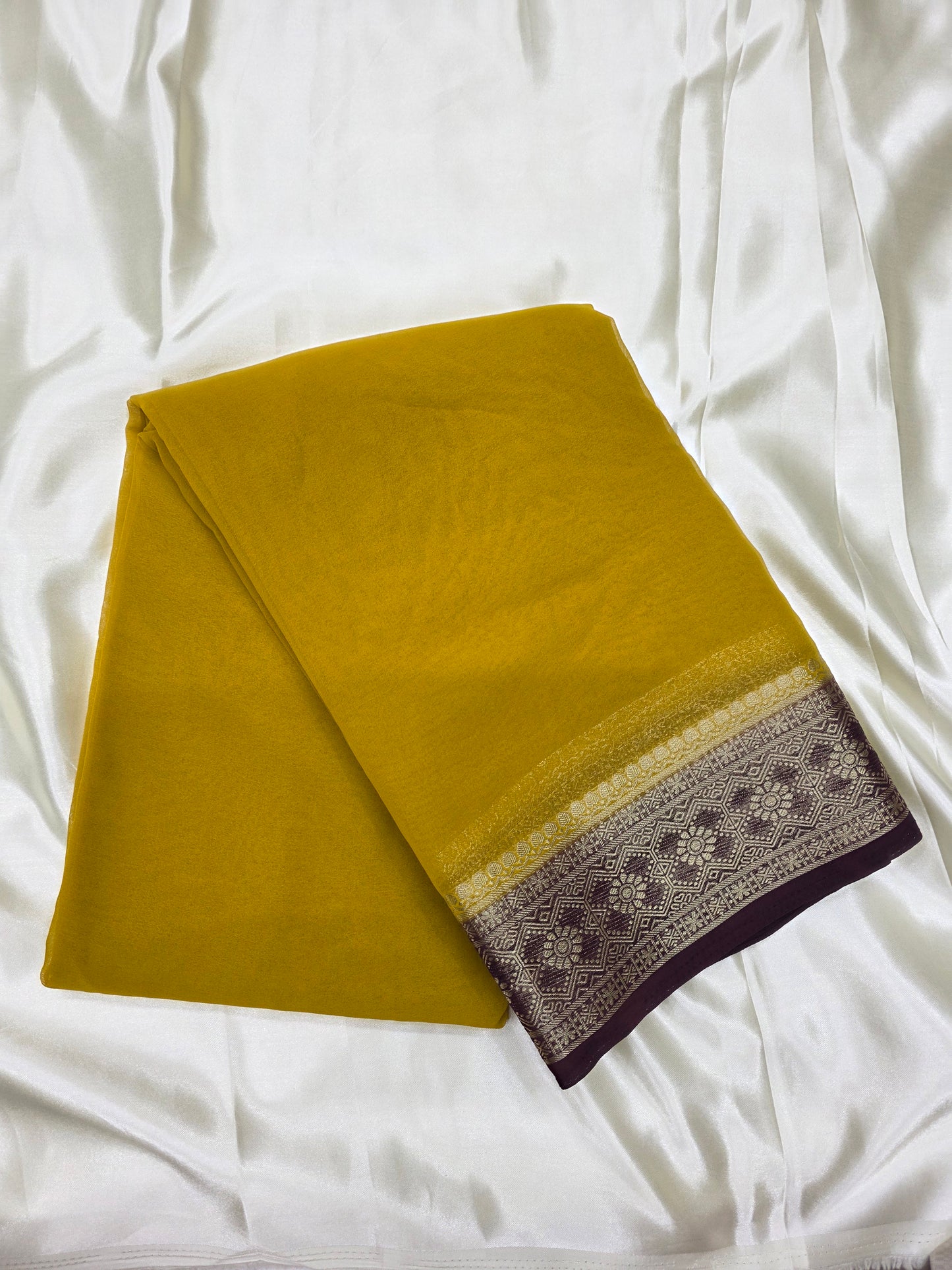 Semi Crepe Silk saree