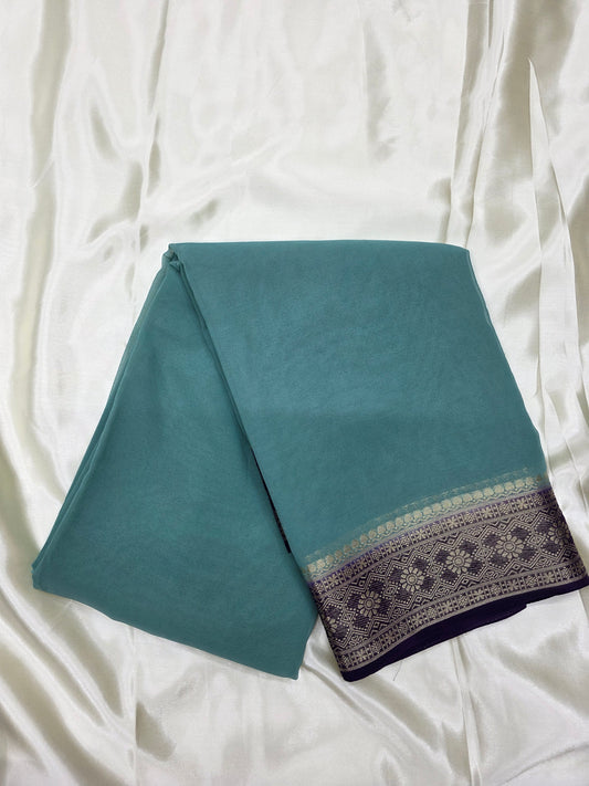 Semi Crepe Silk saree