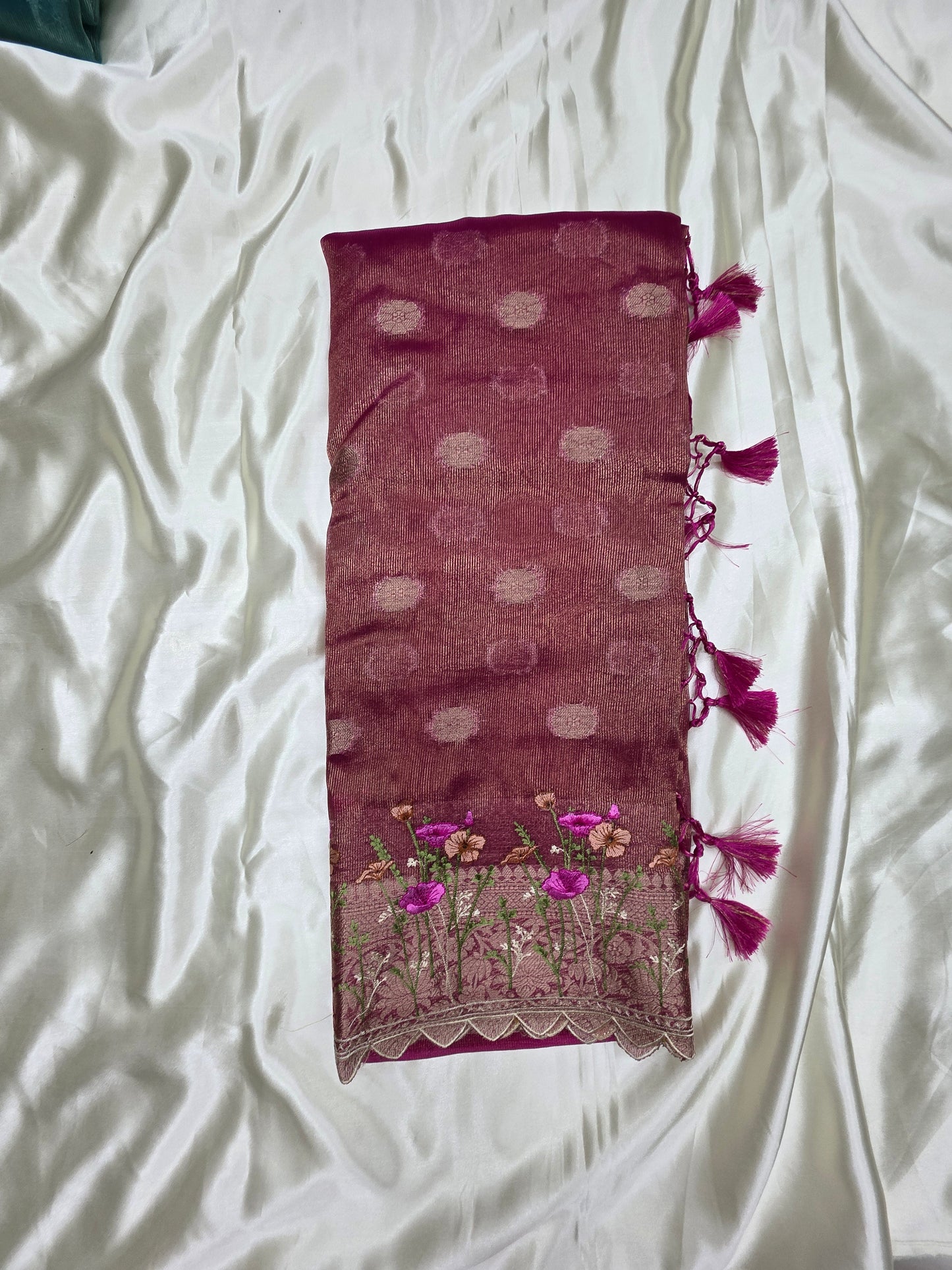 Tissue Saree