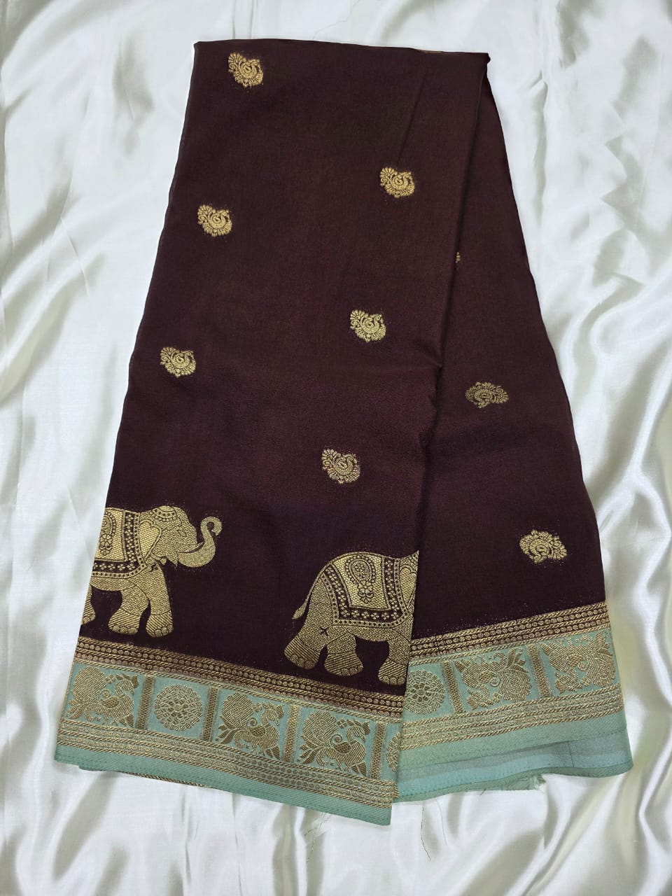 Semi Georgette Saree