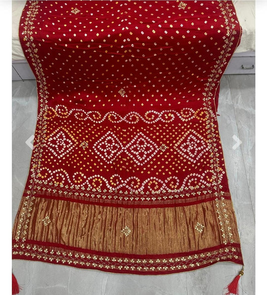 Pure Gajji Modal Silk Sarees