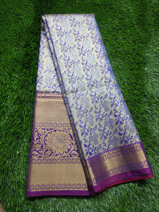 Semi Kanchi Silk Saree