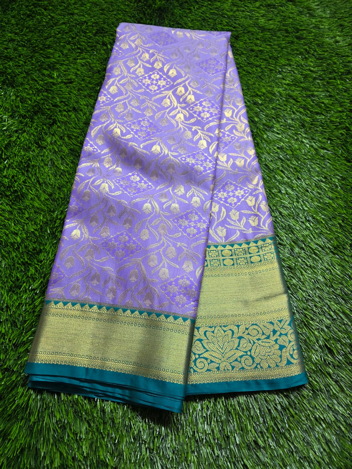 Semi Kanchi Silk Saree