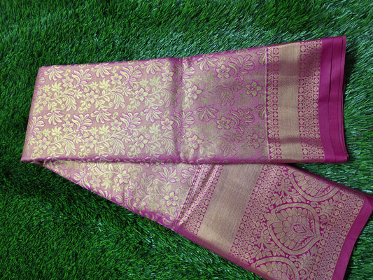 Semi Kanchi Silk Saree