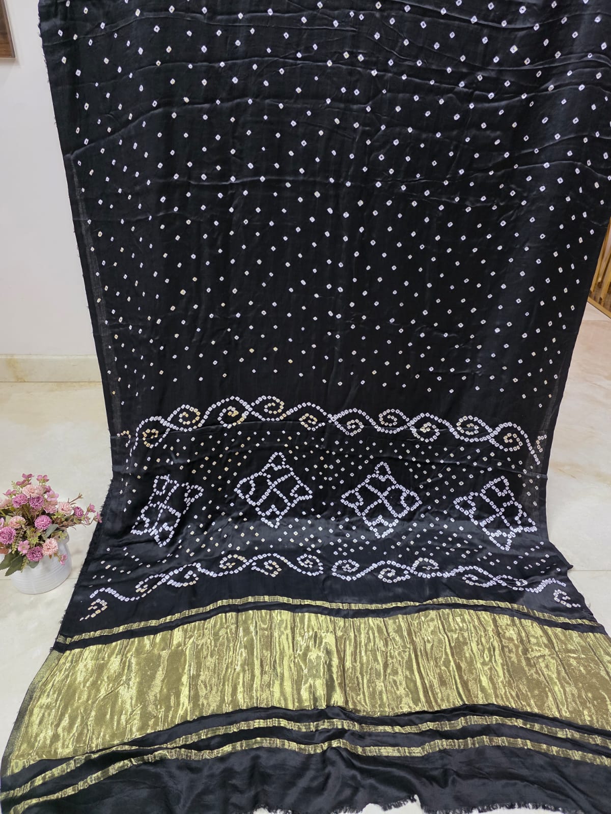 Pure Gajji Silk Saree