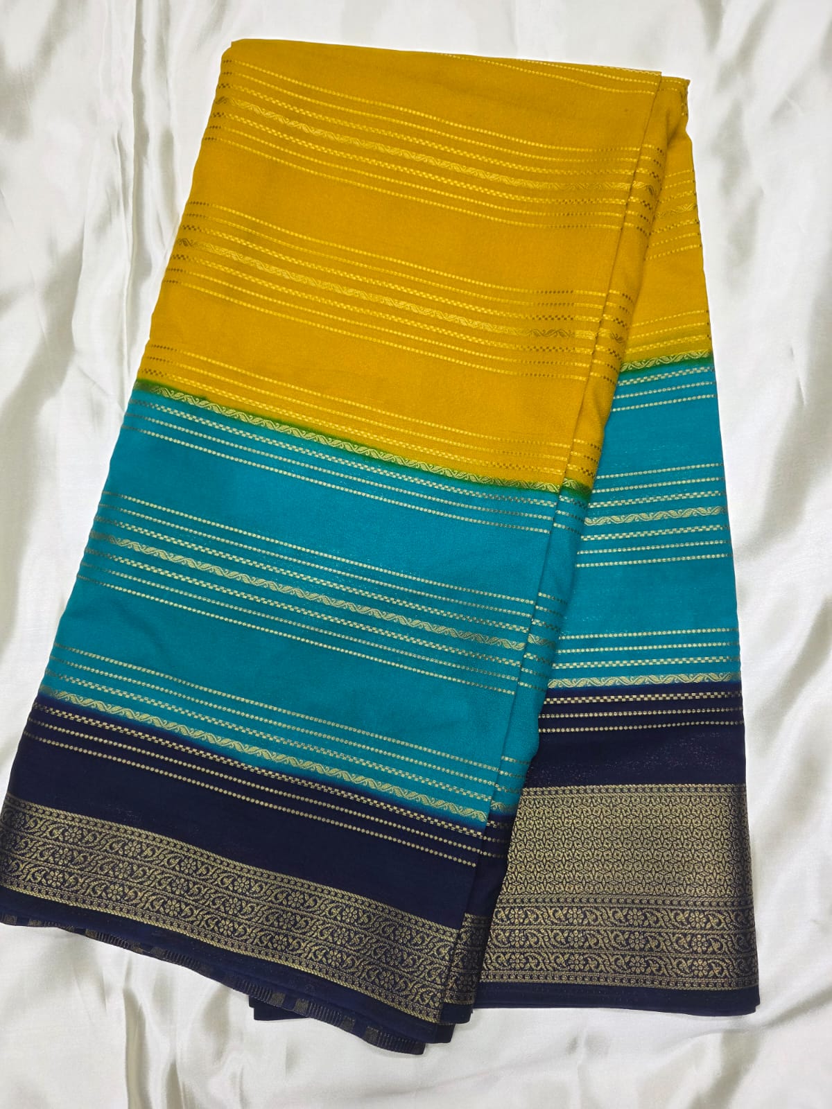 Semi Crepe Silk Saree