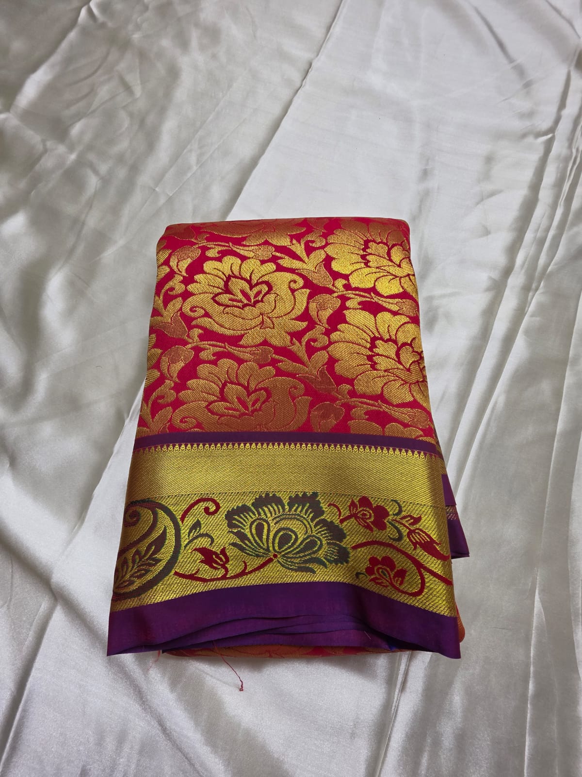 Semi Kanchi Silk Saree