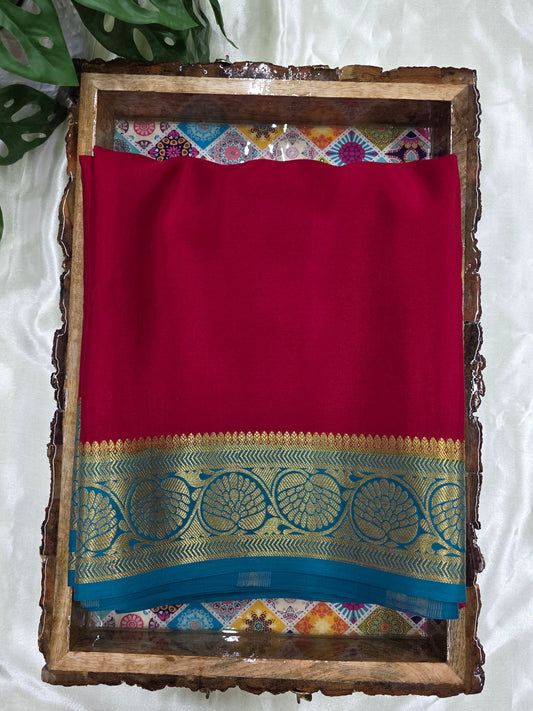 Pure Mysore Silk Saree