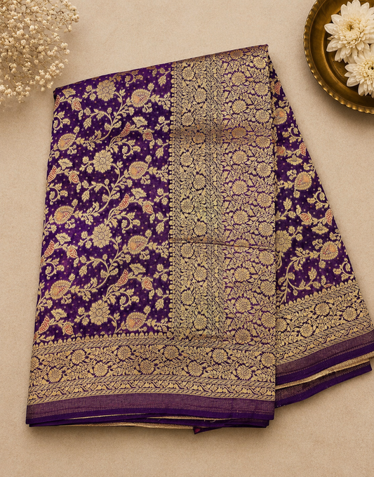 Pure Georgette Banaras