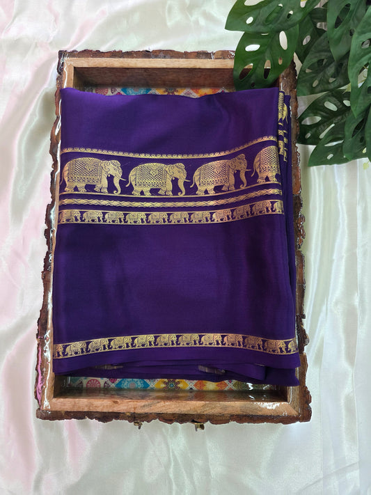 Pure Mysore Silk Saree
