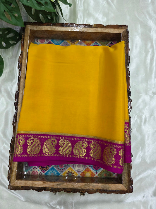 Pure Mysore Silk Saree