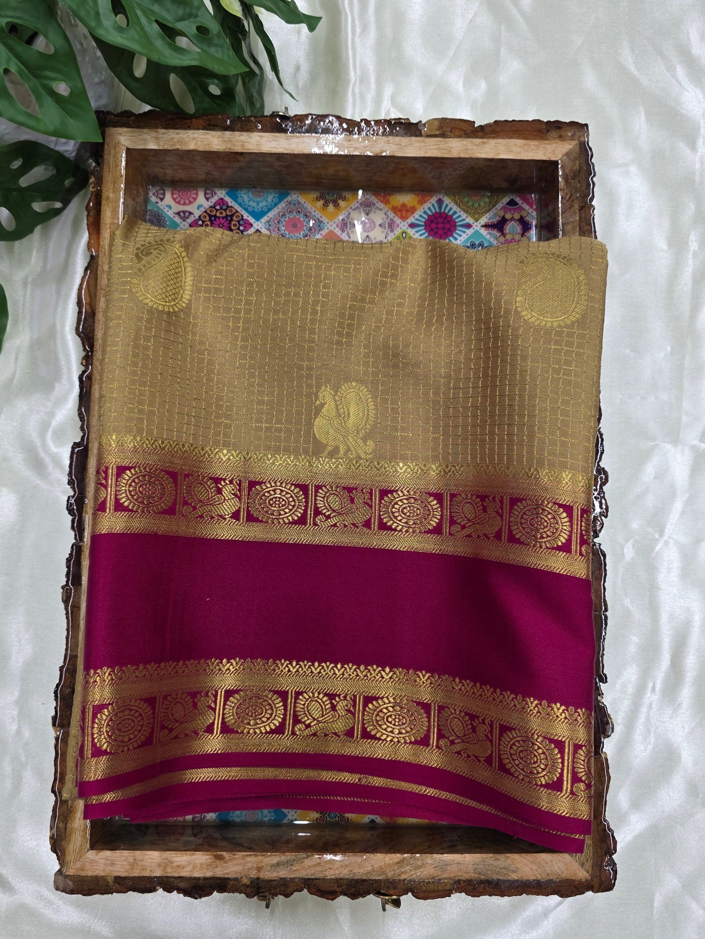 Pure Mysore Silk Saree