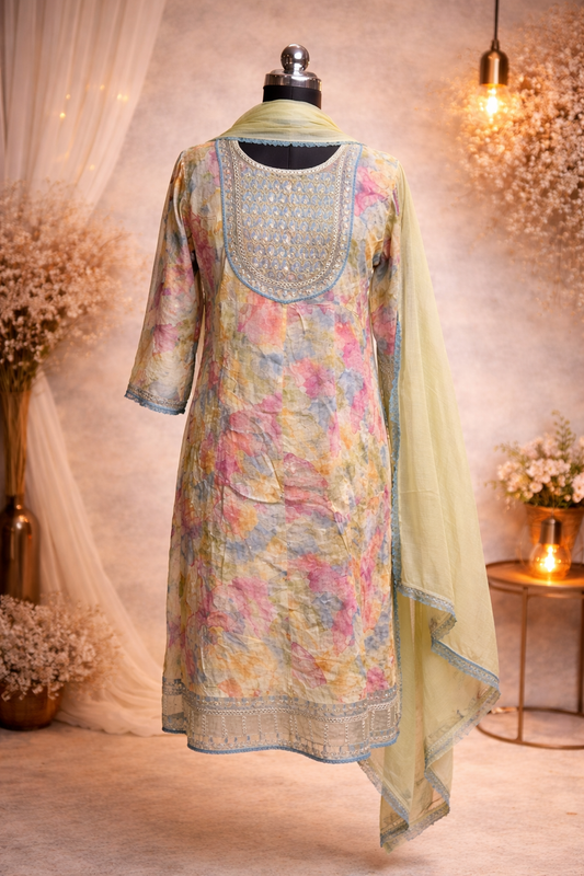 Designer Rayon 3pc Set