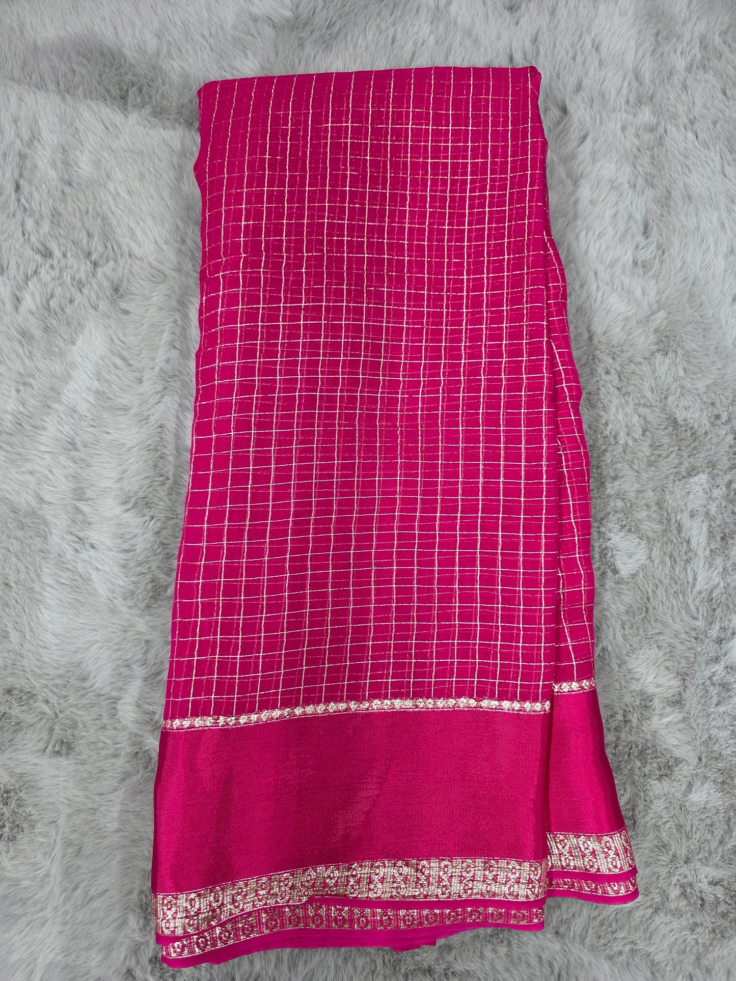 Viscose Georgette saree