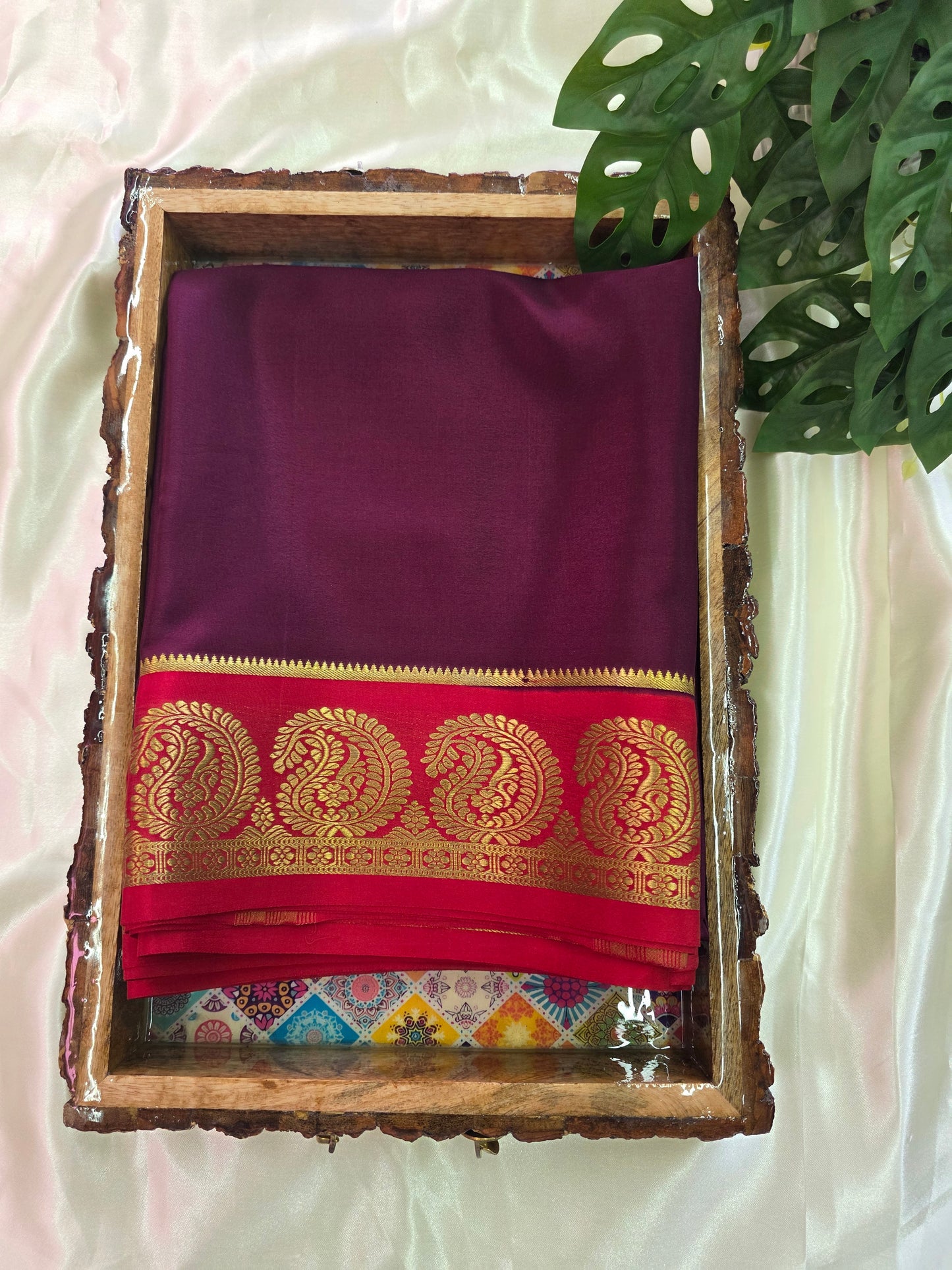 Pure Mysore Silk Saree