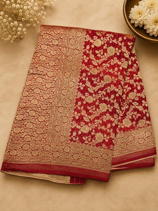 Pure Georgette Banaras