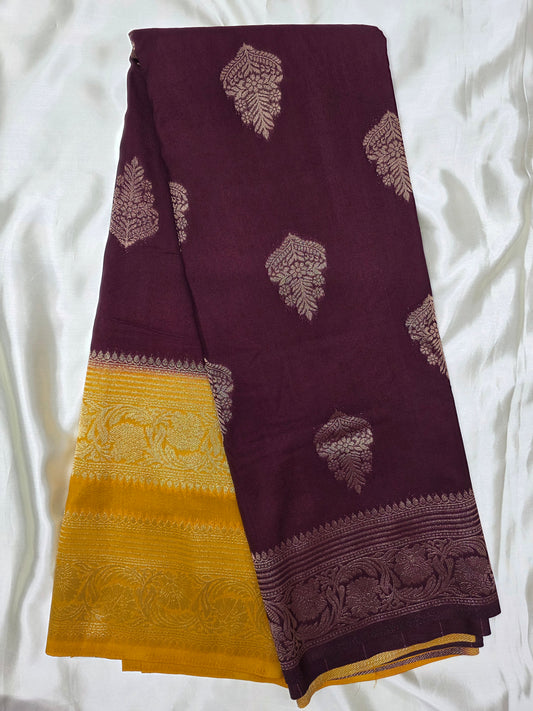 Jacquard Georgette Saree