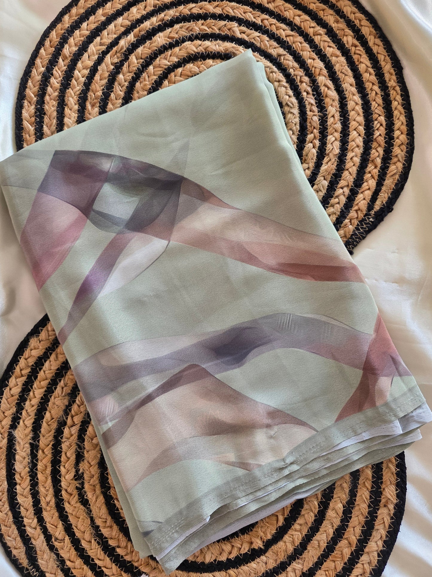 Chiffon Crepe Saree