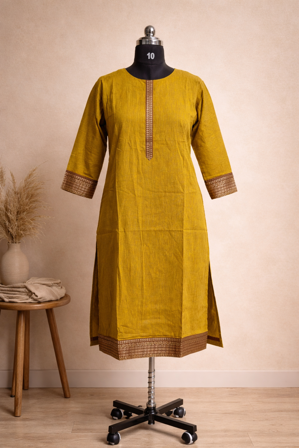 Mehandi Green 1pc Kurti