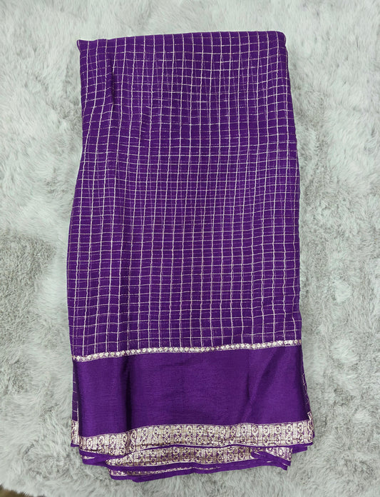 Viscose Georgette saree