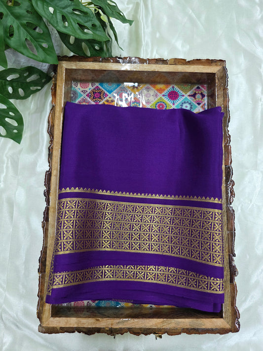 Pure Mysore Silk Saree