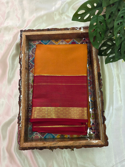 Pure Mysore Silk Saree